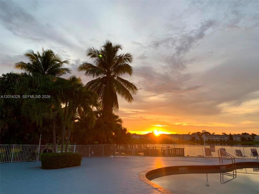 BEST price for this spacious lake view first floor unit. ALL ages welcome. Unit equipped with stainless steel appliances, tile floors throughout. Professionally managed and gated community. Currently rented with a lease expiring end of September