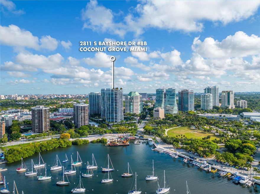 UNIQUE OPPORTUNITY to buy this BRAND NEW UNIT with DIRECT WATER VIEWS at Highly desire TOWER 1 on Coconut Grove's top waterfront building ONE PARK GROVE. This masterpiece is One of Miami's top Luxury buildings with more than 50,000 Sqft of amazing amenities and social areas to enjoy. Unit 8B features a private elevator and foyer to access this incredible 3 Bedrooms and 3 1/2 bathrooms ready to be customize by the new owner at their own taste. Unit has a large balcony with access from the living room and also from Master Bedroom and the best views of the Bay in Coconut Grove.
NOTE: * Unit has all Brand New furniture, top of the line brands in unopened boxes already there to be assembled.
Easy to show, please use showing time or contact listing agent