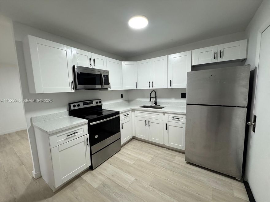 Step into vibrant Miami living with this bright and stylish 2-bedroom, 1-bath apartment! Enjoy sleek contemporary floors, central AC to keep you cool year-round, and the perk of covered, gated parking. The building features an elevator and on-site laundry—everything you need for easy, breezy living.

With a bus stop right outside your door, exploring Miami is a breeze! You’ll be just minutes from all the hotspots—Aventura, South Beach, Wynwood, Brickell, Downtown, both airports, and so much more.

Utilities are a simple flat $100/month (water, sewer, trash, and pest control included). Move in with just first month and security! Rapid approval and pets are welcome. Fun, convenience, and the Miami lifestyle you love—all in one place!