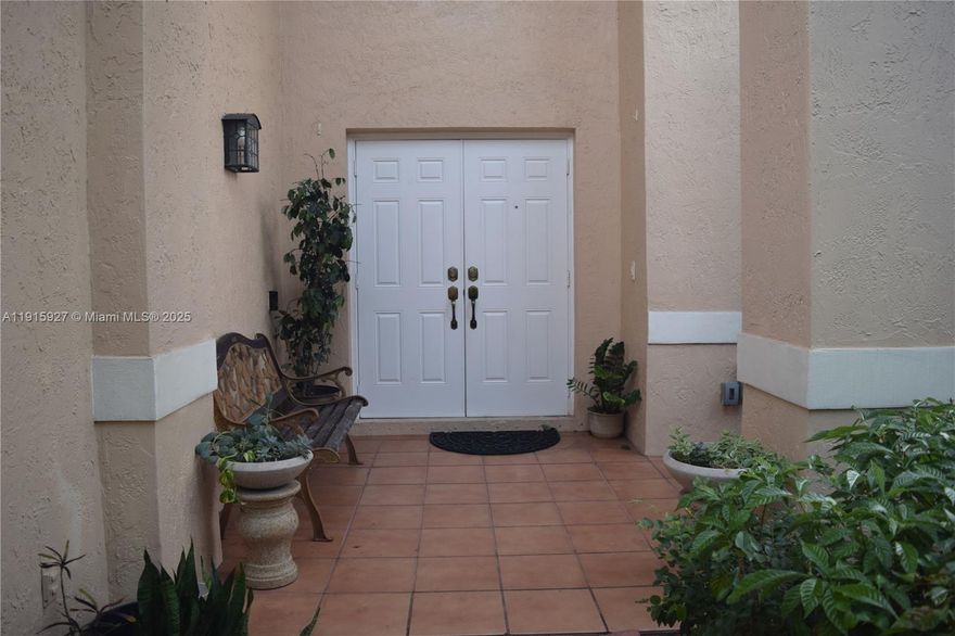 Experience ultimate Florida lifestyle in the stunning, renovated 2-story home! Step into an open-concept layout, soaring high ceilings, elegant ceramic flooring throughout. The gourmet kitchen features sleek granite countertops, SS appliances, and ample cabinetry. Unwind in your screened patio oasis overlooking a spacious backyard perfect for outdoor activities. The formal living & dining rooms offer the perfect setting for hosting memorable gatherings. All the bedrooms are upstairs. This retreat features a separate sitting room with a vaulted ceiling and a spa-like en-suite bathroom with a dual sink vanity and a soaking tub and separate shower. Located in a highly sought-after neighborhood with A+ rated schools, and just minutes from highways & shopping centers. This gem won't last long.