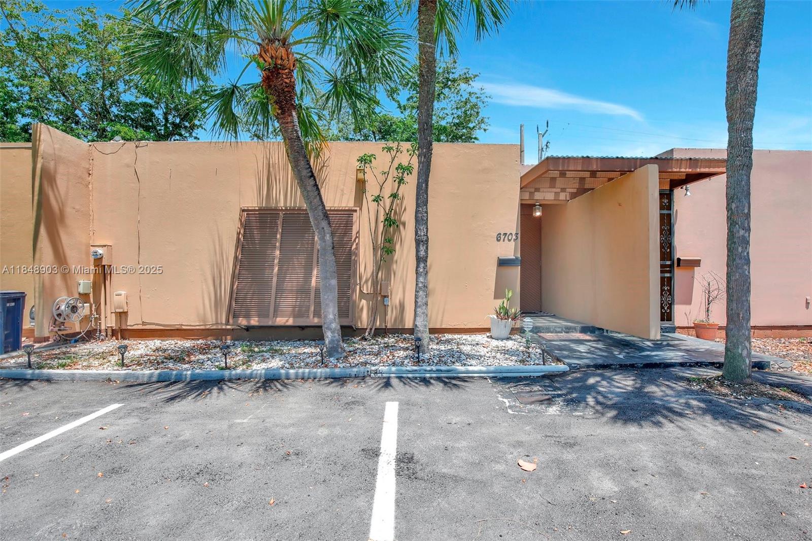 Extremely well kept 2 bedroom 2 bathroom townhouse in the heart of Miami Lakes. The property features a spacious layout, newer roof, walk in closets, a private patio area and plenty of storage. Highly desireable area just minutes away from A schools, shopping, dining, entertainment, Main Street Miami Lakes and major highways. Low HOA dues make for a great home and/or investment property. Easy to show, schedule your showing today.