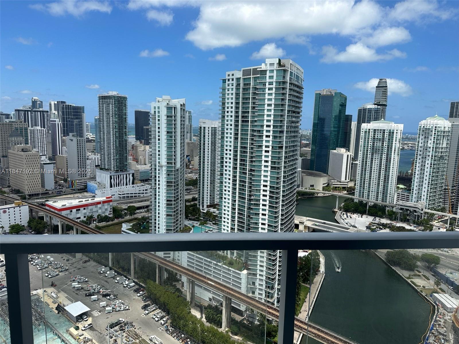 MODERN 1 BED + DEN Condo with Stunning Water & City Views
Live in the heart of Miami’s vibrant Brickell neighborhood in this spacious and modern high-rise condo. Located on the 41st floor, this 1-bedroom plus large den, 1.5-bathroom unit offers sweeping views of the Miami River, Downtown skyline, and sparkling Biscayne Bay from your private balcony. The open-concept layout features floor-to-ceiling windows, sleek tile flooring, and a well-appointed kitchen with stainless steel appliances and granite countertops. The large den provides flexible space for a home office, guest area, or media room.