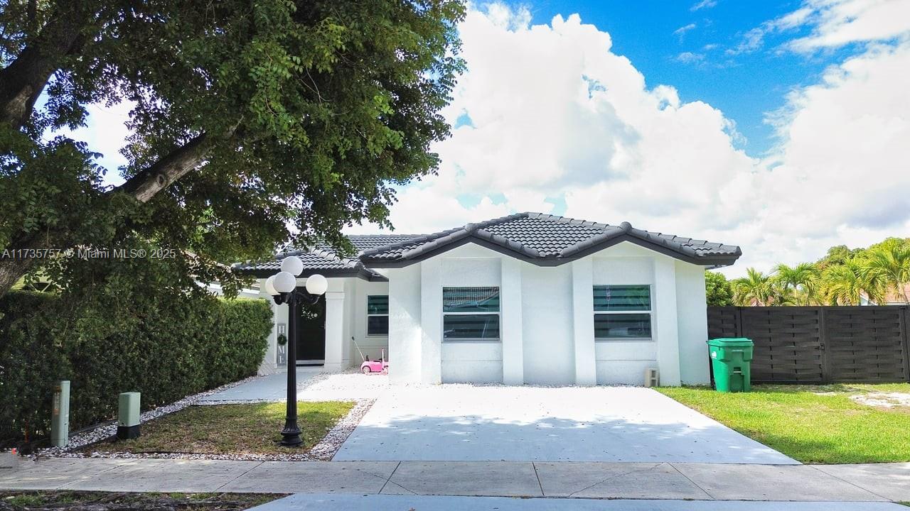 Beautiful single-family home in one of the most desired locations in Kendall. This property features 4 spacious bedrooms and 2 full bathrooms, perfect for the whole family’s comfort. Enjoy Miami’s weather with the stunning saltwater pool and a modern outdoor kitchen, ideal for gatherings and barbecues. The indoor kitchen has been fully renovated with luxury finishes and top-of-the-line appliances. The home also offers a large terrace, perfect for relaxing or enjoying an outdoor meal. Best of all, there is no HOA. A unique opportunity you won’t want to miss!