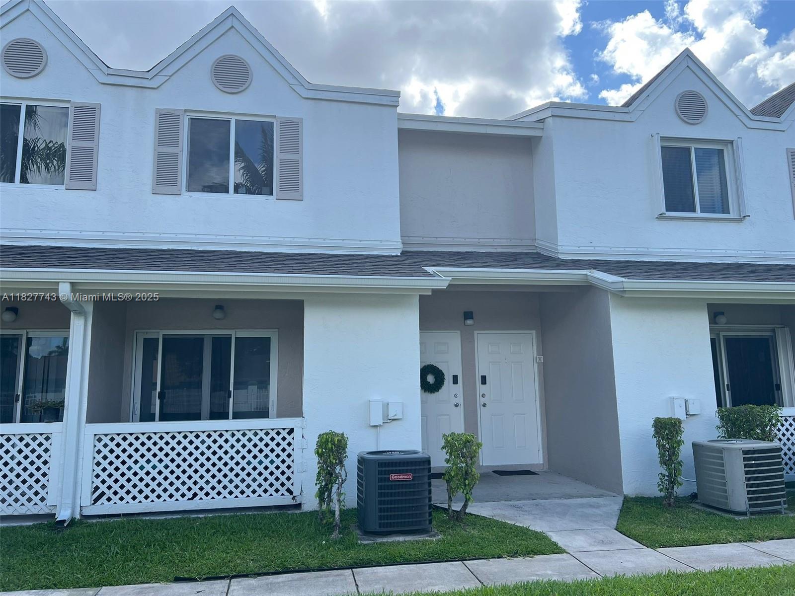 Location, location!!! beautiful and well kept 1/1 townhouse apartment for a couple, close to Palmetto expressway, stores, parks, and nice gate community. Two (2) parking spaces assigned. Text listing agent see brokers remarks