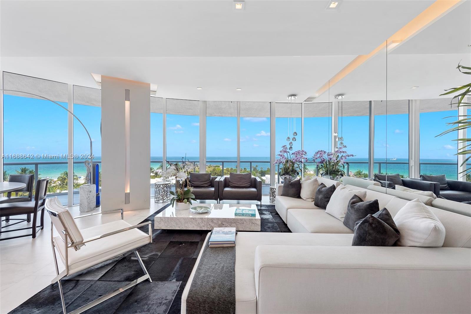 Property for Sale at 100 S Pointe Dr 706, Miami Beach, Miami-Dade County, Florida - Bedrooms: 3 
Bathrooms: 5  - $12,900,000