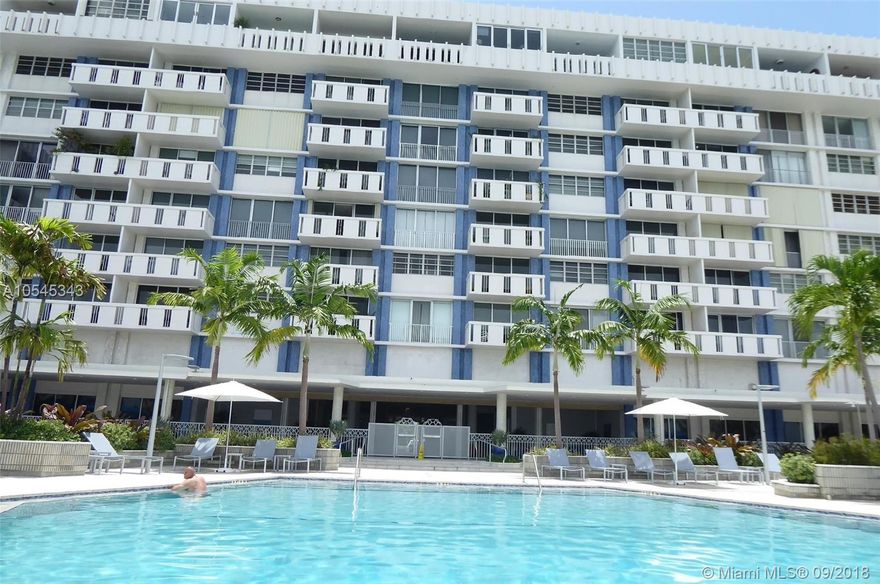 Specious 1 bedroom 1 bath condo in the heart of South Beach. New bay front pool with BBQ area, new lobby, bay
front Jacuzzi, free Wi-Fi in the lobby, 2 gyms, convenience store, 24 hour concierge ,1 assigned parking space. Freshly painted throughout, tiled floors, updated kitchen & bathroom, huge walk-in closet and a Juliet balcony with an open view of the city. Cable and internet included. 1 small pet is welcome up to 25 lb. at maturity.