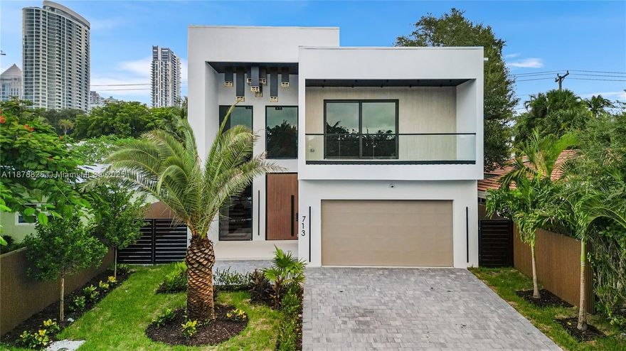 Welcome to a truly extraordinary home in the heart of Fort Lauderdale’s prestigious Rio Vista neighborhood. This brand-new, residence is a masterpiece of design, featuring 4 spacious bedrooms, 4.5 beautifully appointed bathrooms, and 3,807 sqft of sophisticated living space. Every inch of this home has been crafted with exceptional attention to detail, from the sleek, dark wood kitchen that sets the tone, to the stunning, custom chandeliers that elevate each room. Smart home technology controls everything, from security cameras to integrated speakers both inside and out, ensuring modern convenience at your fingertips. Outside, enjoy a resort-style oasis with a large pool, spa, and a fully-equipped summer kitchen. Owner financing available!!! DON'T MISS OUT