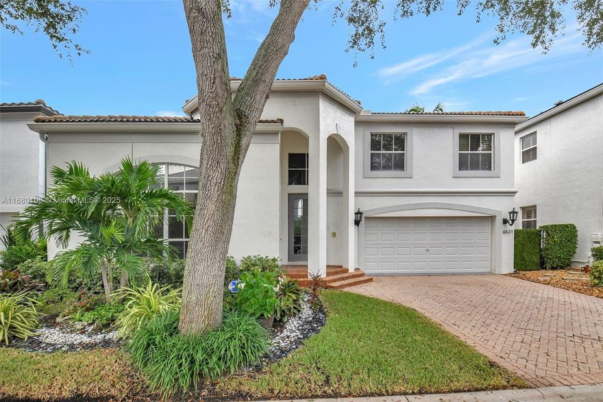 Best-priced home in the prestigious Kensington at Woodfield Country Club in Boca Raton! This impeccable 2,300+ sq. ft. residence offers a spacious 2-car garage and an extremely private backyard with a stunning swimming pool and waterfall. Located in a gated community with 24/7 security, enjoy world-class amenities, including golf, clubhouse, multiple pools, tennis, pickleball, spa, gym, kids’ area, and fine dining. Ideally situated between Palm Beach and Fort Lauderdale airports. The seller is even including a golf cart! Very motivated—priced to sell fast!
