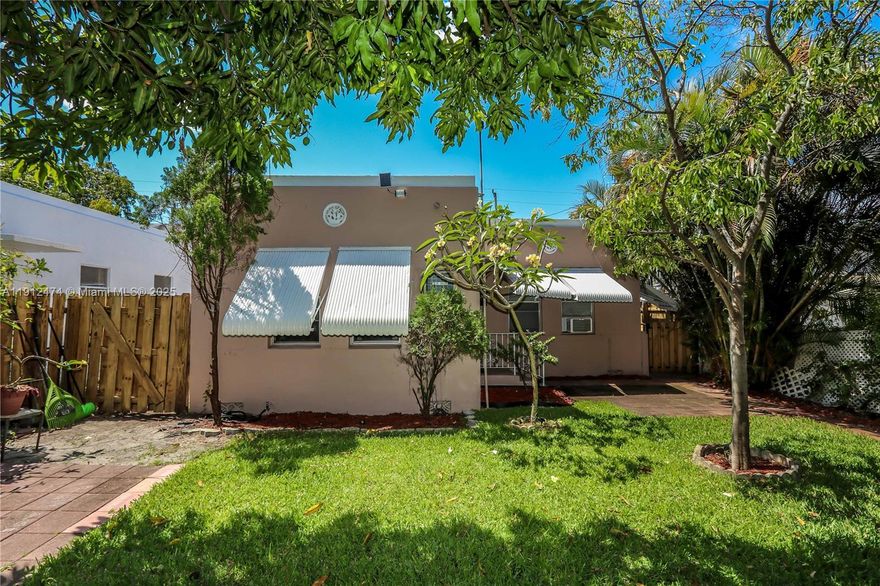 Investor opportunity, in an unbeatable location surrounded by new developments (Zoned Mixed Use), minutes from Downtown Hollywood, the beautiful beaches, and the city’s vibrant local events. Unit #1 (owner-occupied) was updated 7 years ago with modern kitchen cabinets, countertops, and a gas stove. Unit #2 is vacant and includes an electric stove. Both units have separate electric panels. Property features lush fruit trees, a detached laundry room, two parking spaces (1 per unit), a single water meter, a new roof (2018), and updated plumbing under both kitchens. Termite tenting was done 5 years ago and inspected June 2nd with clean inspection, and a 4-point inspection was completed in July. Don’t miss the opportunity to own a piece of this sought-after community in the heart of Hollywood!