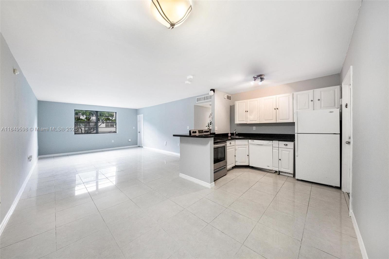 Beautifully remodeled 1,024 SF condo featuring an open-concept kitchen with granite countertops and modern appliances in East Miami Shores. Enjoy easy-maintenance tile and wood laminate flooring throughout—no carpet! Central A/C, a private balcony, and 2 assigned parking spaces plus guest parking add convenience.
Located in a secure, well-maintained building with intercom entry, laundry on every floor, and a community pool. Pet-friendly (1 pet under 40 lbs).
Unbeatable location—walk to US1, Publix, Walgreens, shops, dining, and more.
Owner covers water & trash | Tenant pays electric & internet
Assoc. approval required – up to 14 business days | $150 app fee