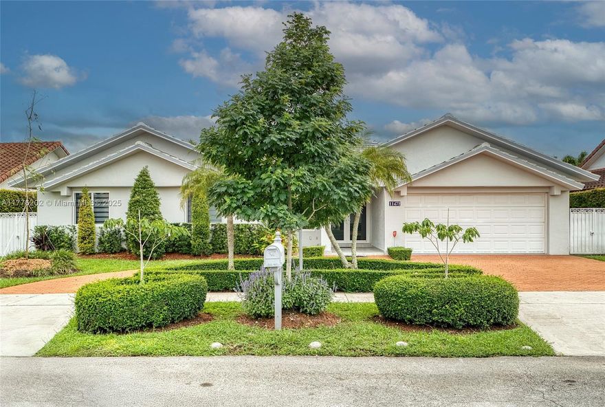 Exquisite Home in a Desirable Cul-De-Sac. This exceptional residence offers the perfect combination of elegance, security, and convenience. Featuring a new roof installed in 2021, impact windows throughout, and sleek zebra blinds, this home provides superior energy efficiency and peace of mind.
Located in a tranquil, family-friendly community just minutes from major highways, parks, FIU, and top-rated hospitals, this property ensures both serenity and accessibility.
Step outside to the beautifully landscaped yard, offering ample space and endless potential—perfect for a future pool or outdoor oasis. A spacious two-car garage adds to the home's functionality and appeal.
Don't miss this incredible opportunity—schedule your private tour today!