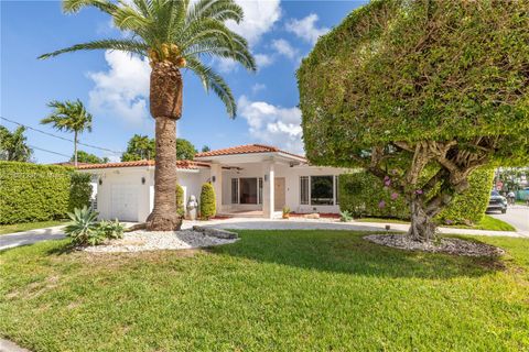 A home in Surfside