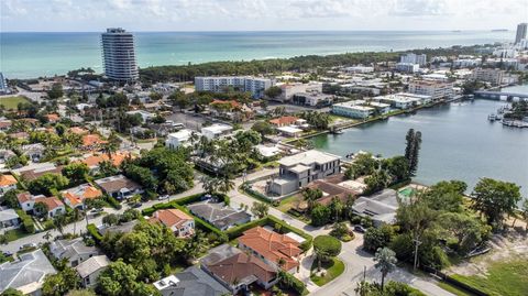 A home in Surfside