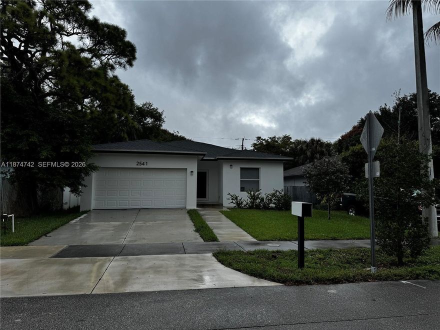 Welcome to 2541 NW 9th St, a brand-new construction home with covered garage in Fort Lauderdale that blends modern design with everyday comfort. This never-lived-in residence features an open-concept floor plan with high ceilings and abundant natural light, a designer kitchen with contemporary cabinetry and stainless-steel appliances, spacious bedrooms with generous closet space, and elegant bathrooms with premium finishes. Ideally located just minutes from Downtown Fort Lauderdale, Las Olas, beaches, shopping, dining, and with easy access to I-95, this move-in ready home presents the perfect opportunity for buyers, renters, or investors seeking the advantages of new construction in a highly desirable South Florida market.