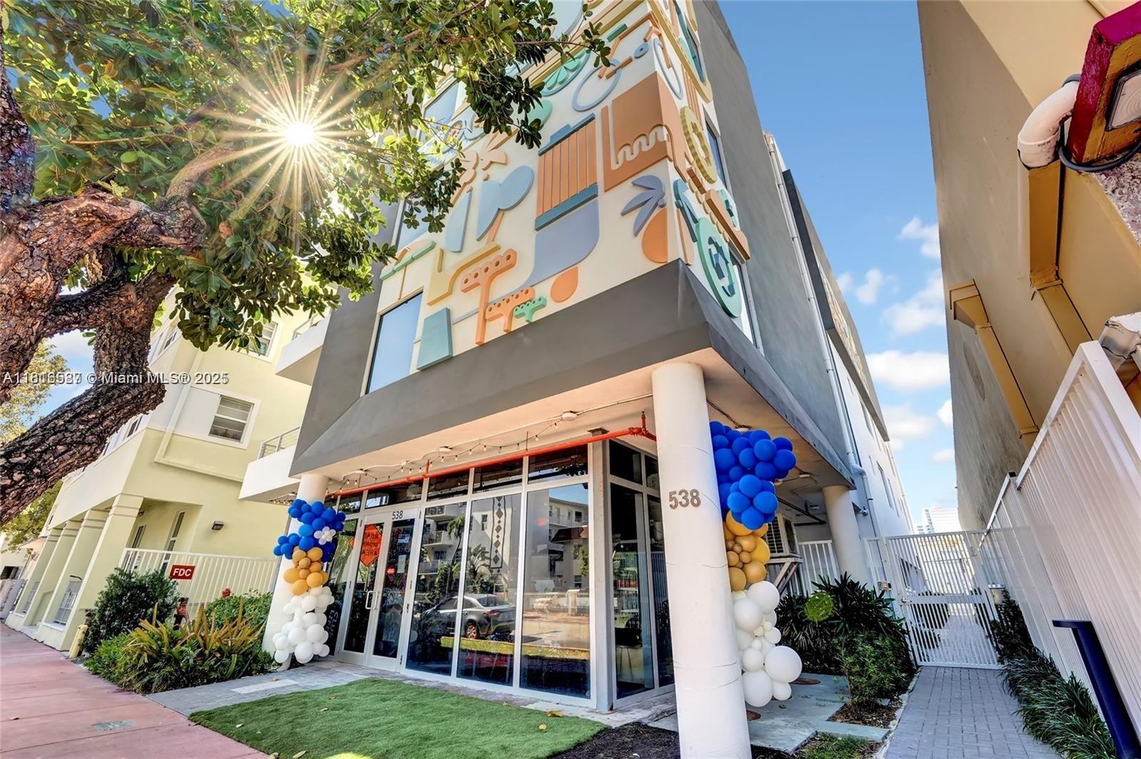 12 Units, 2 BD, 16 BA, 24 Beds, 18,301 SQFT. Located in the heart of South Beach, walk to Collins Ave. Shopping District & Ocean Drive. Blocks away from Lincoln Road Mall, and Miami Beach Convention Center. The property is situated 5 miles northeast of Downtown Miami and 10 miles east of Miami Int'l Airport. Property is leased to a hospitality group and its a boutique hotel. This is a smoke-free building with a parking garage. The units have a full-size kitchen with a refrigerator, dishwasher, oven with stovetop, microwave and washer and dryers. Units are fully furnished with modern furnishings throughout and beautifully decorated. Licensed for short term rentals. Cap Rate 5% (based on seller's master lease income with tenant, not hospitality's income).