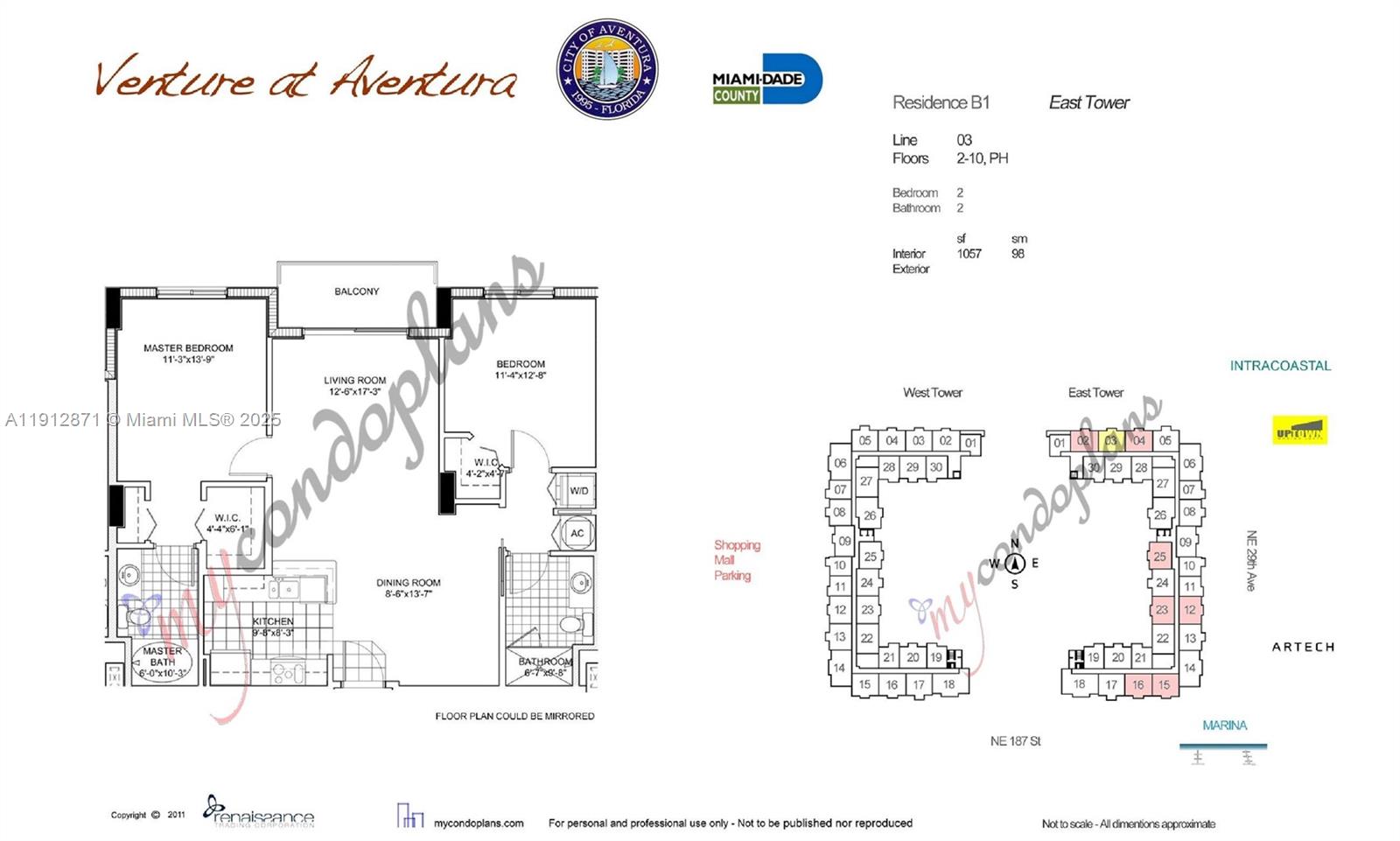 VENTURE AT AVENTURA EAST - Residential Lease