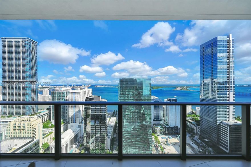 The Epitome of Stunning & Elegance from the moment you enter this Spectacular Brickell Condo with Gorgeous, Breathtaking Bay, Ocean & City View at SLS BRICKELL. FULLY FURNISHED 2BR + Den, 2 Bathrooms with Spacious living quarters, Porcelain Tile Flooring, High Ceilings, Bosch Appliances, Dual Sink Master Bath with Shower/Tub Combo. Amenities include a Rooftop Pool, Bar & Lounge Area with 2 Additional Pools, Restaurant, State of the Art Fitness Center, Business Center, Party Room, Billiard Room, Theatre Room, Full Concierge. Short drive to Midtown, Banks, Shops, Fine Dining & Miami International Airport.