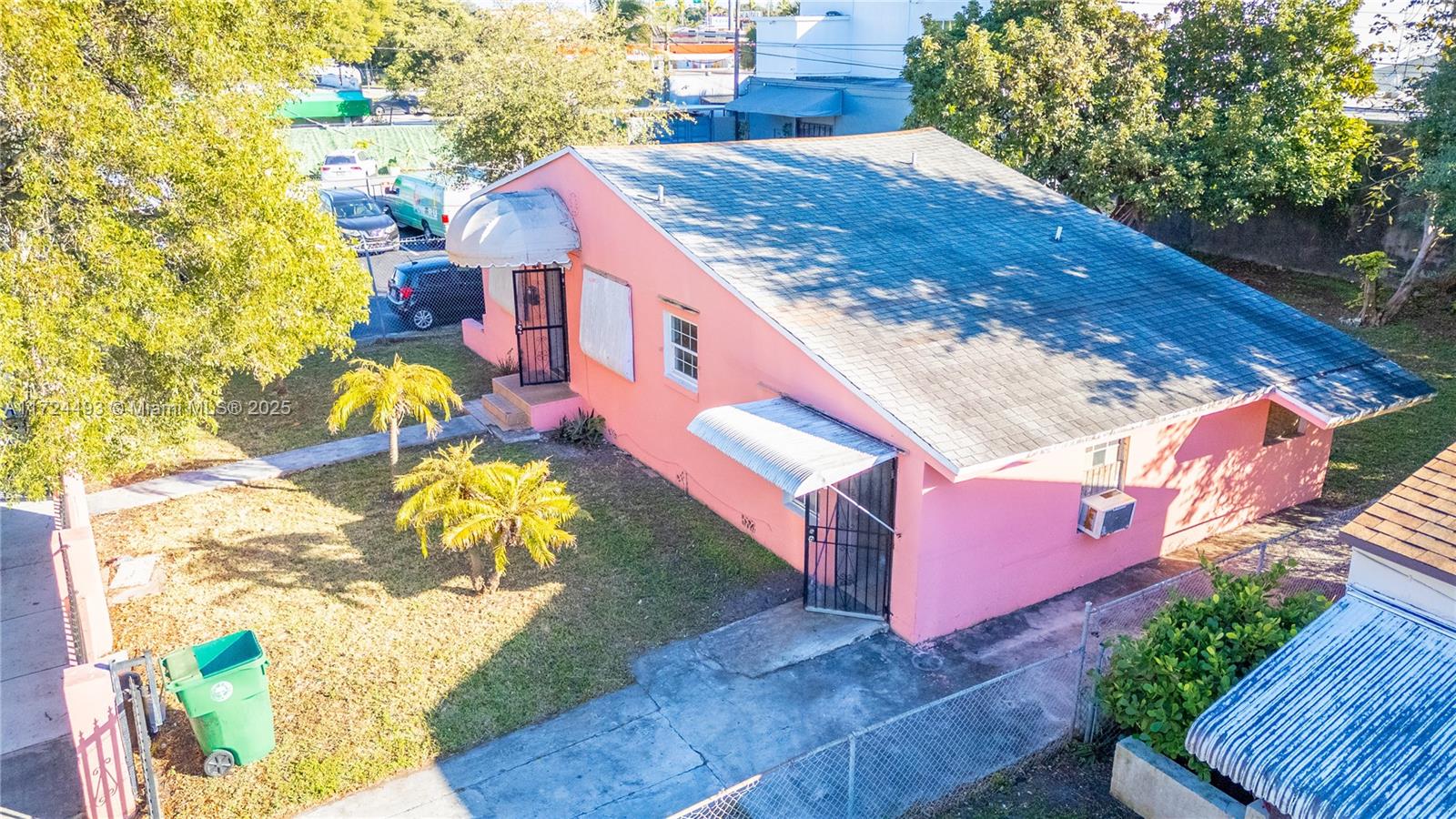 Great opportunity for Investors with this property! This area of Miami is up and coming and there are tons of ways to make money with this house. It is currently set up to rent as a 2/1 and an efficiency immediately (longterm tenants just moved out on both sides ZONED FOR DUPLEX with lots of space in the backyard to add on to the existing structure AND the area is AirBnb approved. Truly a great deal! You are on a quiet street with lots of space, extremely close to I95 and the Miami Airport and just a few minutes from Wynwood and Downtown Miami.