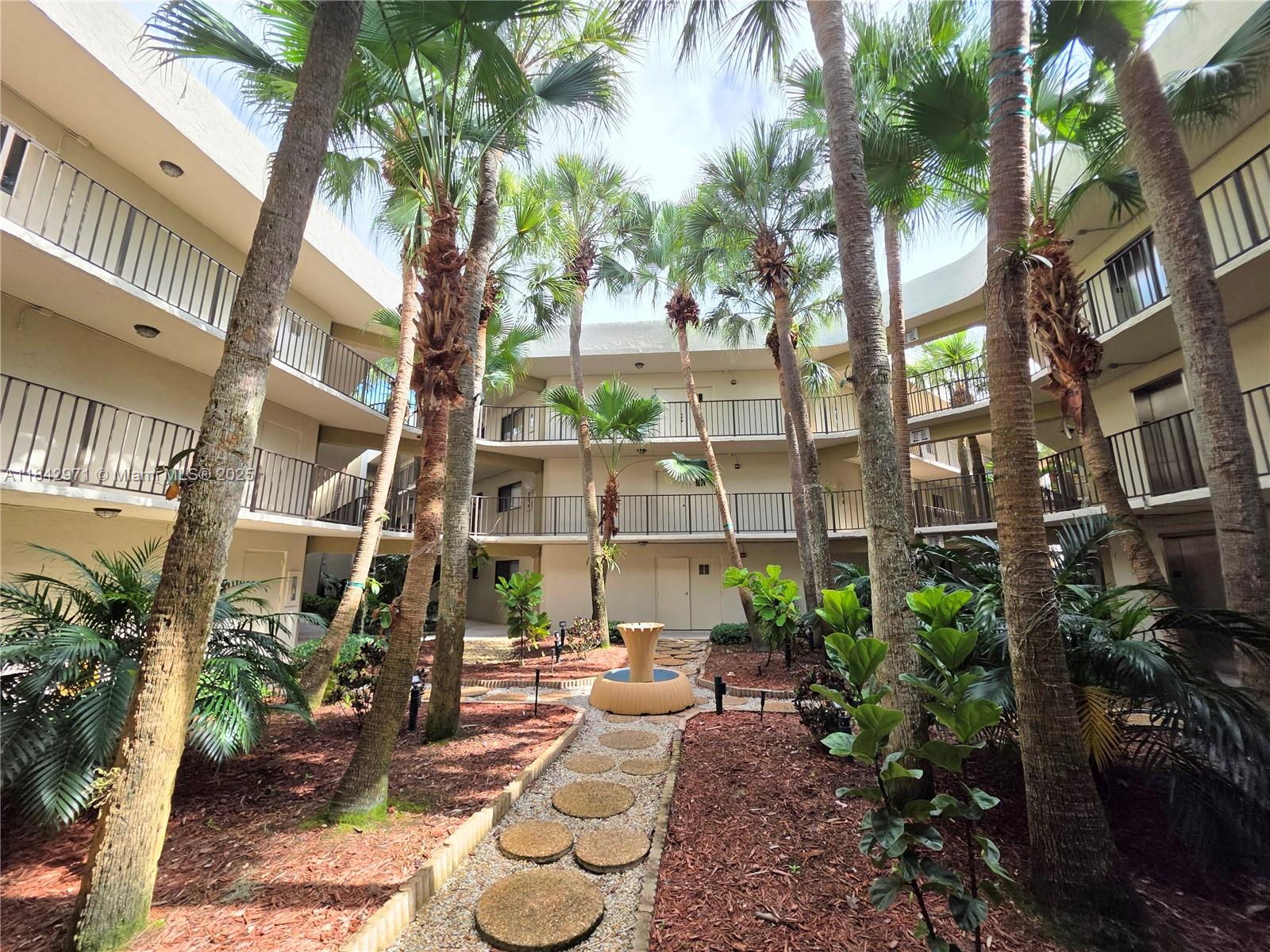 Welcome to this meticulously kept 2 Bed 2 Bath residence in the Horizons Condominium. Beautifully updated, the unit features High-Impact Sliding Glass Doors & Windows for added peace of mind and energy efficiency. The updated kitchen boasts hardwood cabinets, stainless steel appliances, and granite countertops, while both bathrooms have been tastefully renovated to combine style and functionality. Enjoy a tranquil garden view from the spacious living area, bringing natural beauty & serenity into your home. With abundant natural light and thoughtful upgrades throughout, this unit offers comfortable, turnkey living in a secure and well-kept environment. Take advantage of the community’s well-appointed amenities and a prime location near shopping, dining, beautiful local parks. Easy to Show!