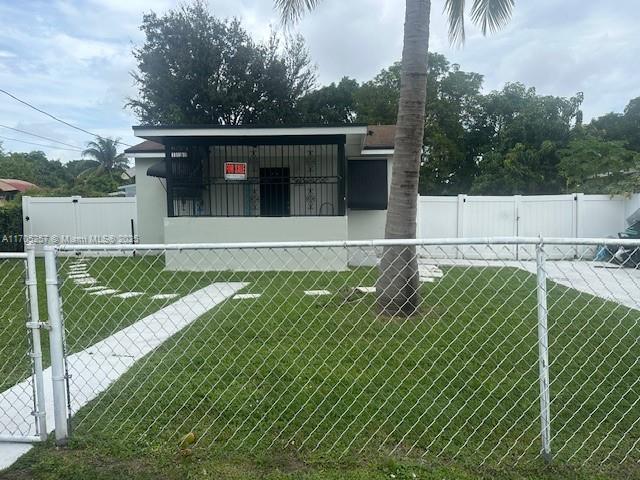 This well-maintained home features an open floor plan, full-service kitchen, and spacious bedrooms. Enjoy the large fenced backyard, perfect for outdoor activities and privacy. Tile flooring throughout and hurricane shutters for added security. Located in a quiet, desirable neighborhood with easy access to shopping, dining, schools, and major highways. Minutes from North Miami Beach and Miami’s cultural attractions. Don't miss this opportunity to own a home in a prime location—schedule your showing today!