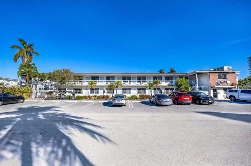 Presenting 3215 NE 7th St, a renovated 22-unit multifamily property just steps from the beach in Pompano! Ideally located near the famous pier, shopping, and dining, this property is currently operating as an 18-room motel with ultra-spacious rooms, offering flexibility to continue short-term rentals with management in place or convert back to a 22-unit multifamily. Most units feature modern kitchens, stylish bathrooms, new flooring, impact windows/doors, and central air. The property also boasts ample parking, a beautiful pool, and plenty of seating/tanning areas. Proforma rents as a multifamily project potential returns over a 7% cap rate, making it a standout investment opportunity!
