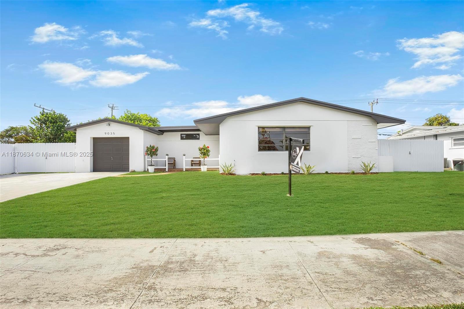 Charming 3-bedroom, 2-bathroom home in the heart of Cutler Bay! This beautifully updated residence features
laminate wood flooring throughout, creating a warm and modern ambiance. The open-concept living, dining, and
kitchen area is perfect for entertaining, with stainless steel appliances and sleek finishes. Each bedroom is
generously sized, complete with ceiling fans and ample closet space. Both bathrooms have been tastefully
upgraded with contemporary fixtures for a luxurious feel. Step outside to a large screened-in patio and a spacious
front and backyard—ideal for outdoor gatherings or playtime. LED lighting throughout adds efficiency and style.
Don’t miss this fantastic opportunity—schedule a showing today!