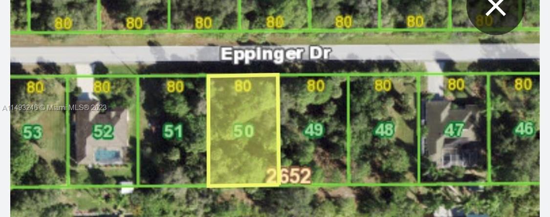 Vacant Land. Blank canvas for developer looking to build large home or spec design.