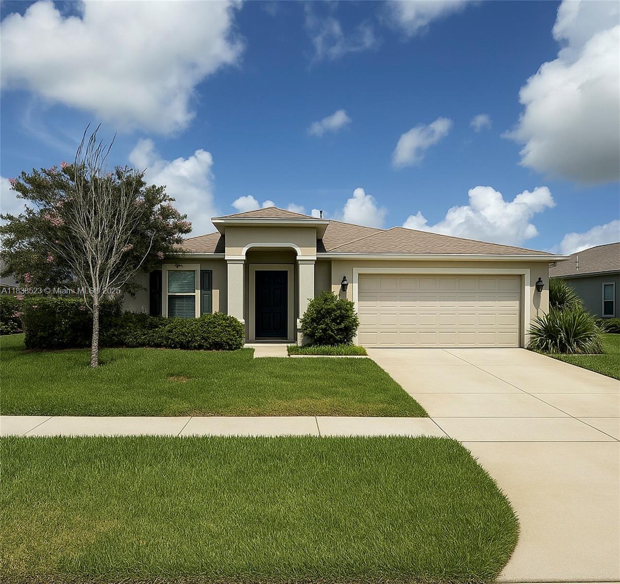 Beautiful golf course home in the 55+ gated community of Arlington Ridge! This 3-bed, 2-bath home offers an open layout, granite countertops, newer appliances, and a screened lanai with peaceful golf views. Enjoy resort-style amenities including a championship golf course, pools, fitness center, clubhouse, and more. Seller offering $2,000 credit toward buyer’s closing costs! Live the active adult lifestyle you’ve been dreaming of—schedule your showing today!