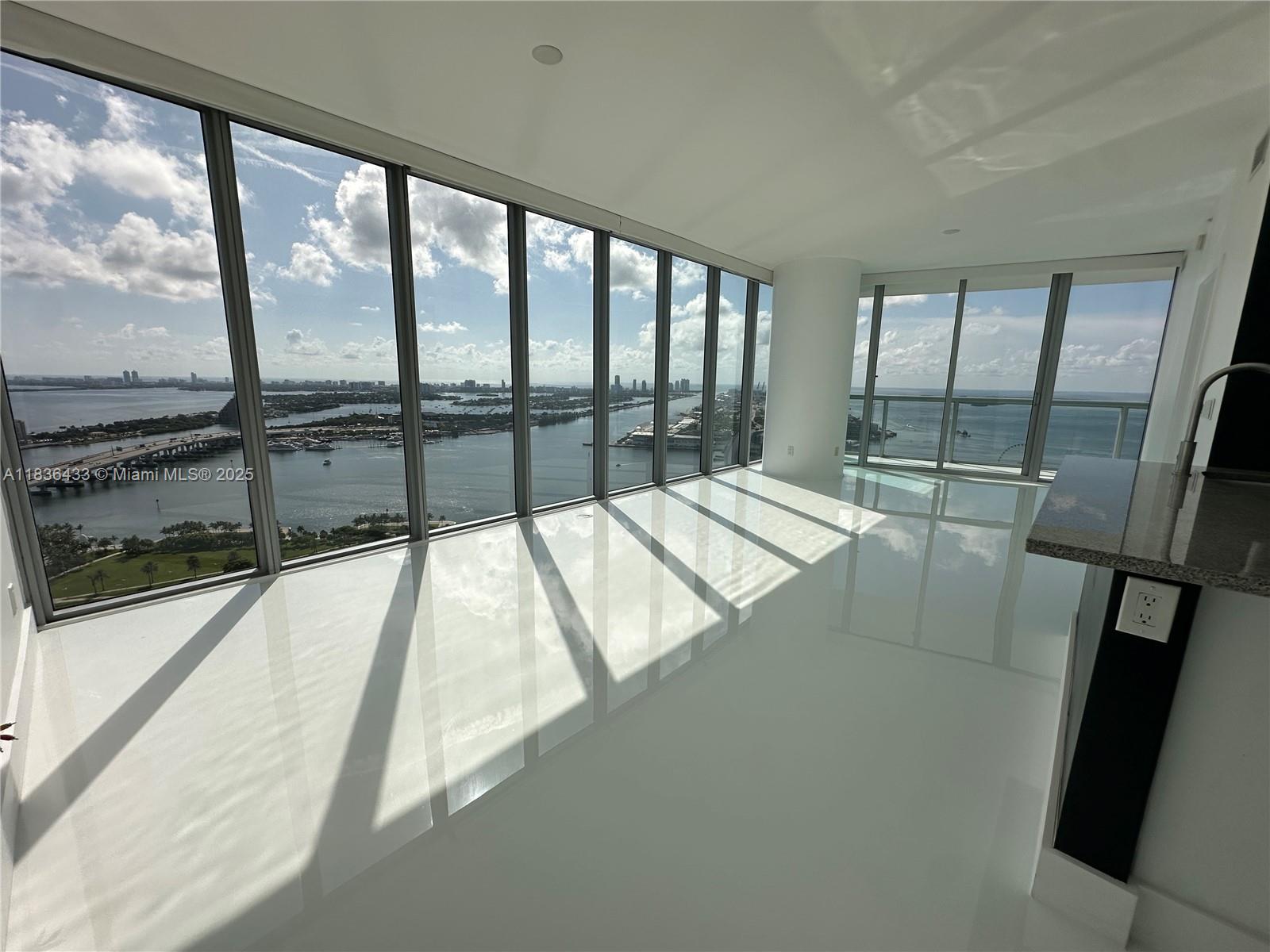BEST VIEW IN MIAMI! New flooring and bathrooms. White floors throughout, electric shades in every room, built in closets, washer and dryer inside the unit. Resort style amenities: 2 pools, hot tub, cool plunge, state of the art fitness center, business center, clubhouse, mini market and CVS on the ground floor. Walk to new shops and restaurants at the Miami World Center, and enjoy the convenience of Downtown living. Close to Miami Beach and Brickell. Easy access to major highways. Management on site. 1 assigned parking. SORRY NO PETS.