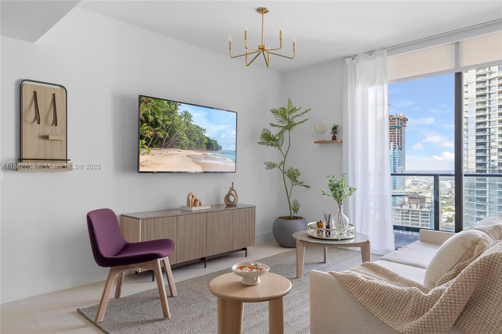 Stunning 2BD/2BA corner residence in the heart of Downtown Miami. This split floor plan features an east-facing master bedroom with direct water views and breathtaking sunrises. Fully furnished and turnkey, the condo is already generating income—perfect for investors as the building is short-term rental licensed. Resort-style amenities include a pool & spa, state-of-the-art gym with yoga and Pilates, three on-site restaurants, and a convenience market. Ideally located one block from Miami Worldcenter, overlooking the iconic Signature Bridge, two blocks from Brightline Station, and with the Metro-mover right downstairs, offering seamless connectivity. Live, invest, or both in one of Miami’s most exciting destinations.