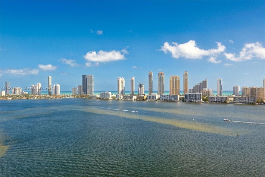 PRICED TO SELL! Seller relocating means your opportunity! Building work done & certifications nearly completed.  Make this your dream home.  Enjoy peaceful living & captivating intracoastal & ocean views from 3 balconies & floor to ceiling windows in this Williams Island, 2665 SF condo, set up as a 2 BR+ den, 3BA unit. The layout features wood floors, an entry foyer, a formal living room & dining room, an immense den convertible to a third bedroom if desired & a large eat-in kitchen. The oversized primary BR is a private haven. The 3000 building’s pool & barbecue area on the water is a must see.  Williams Island is a premier country club community. 27,000sf spa, fitness classes, indoor pool, tennis & pickle ball club, restaurants, children’s playground, courtesy bus & marina. Pure paradise
