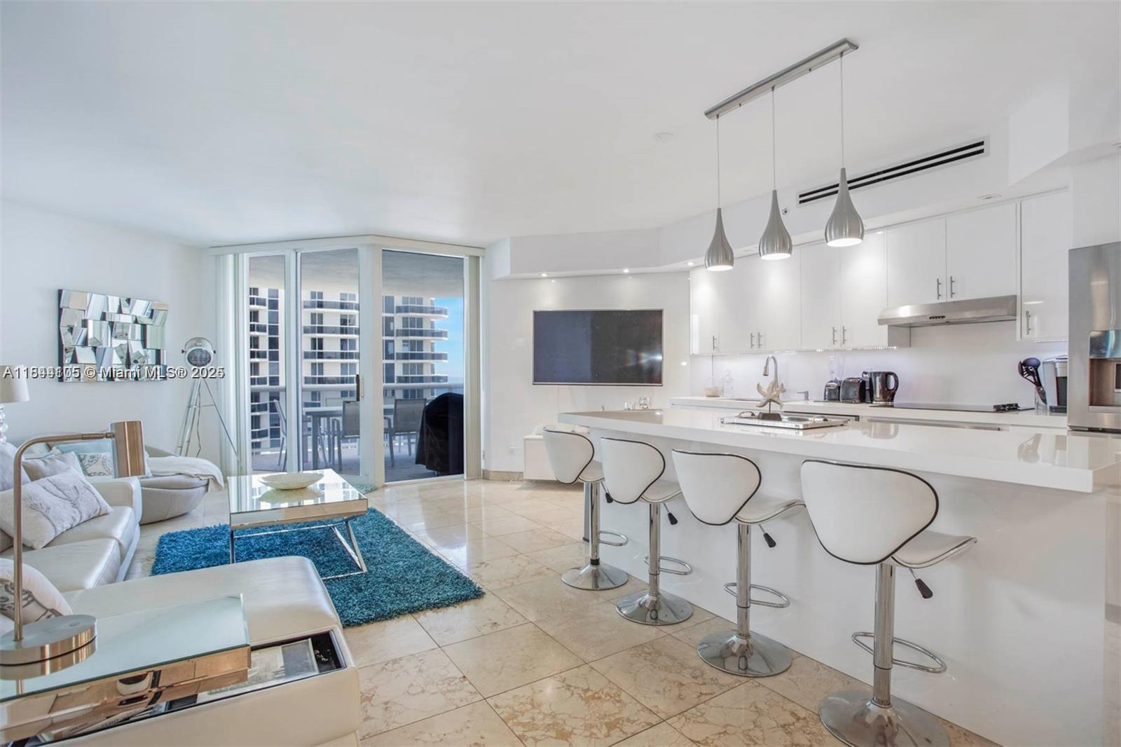 Welcome to your seaside escape on Miami Beach’s prestigious Millionaire’s Row. This fully furnished residence features 2 bedrooms, 2 bathrooms, and a spacious den. The open concept layout has floor to ceiling windows, a beautifully remodeled open kitchen that blends perfectly into the living and dining areas, a spacious balcony that showcases ocean, city a bay views. The building offers resort-style amenities including a spa, fitness center, beach service, pool, cafe, kids playroom, and more.