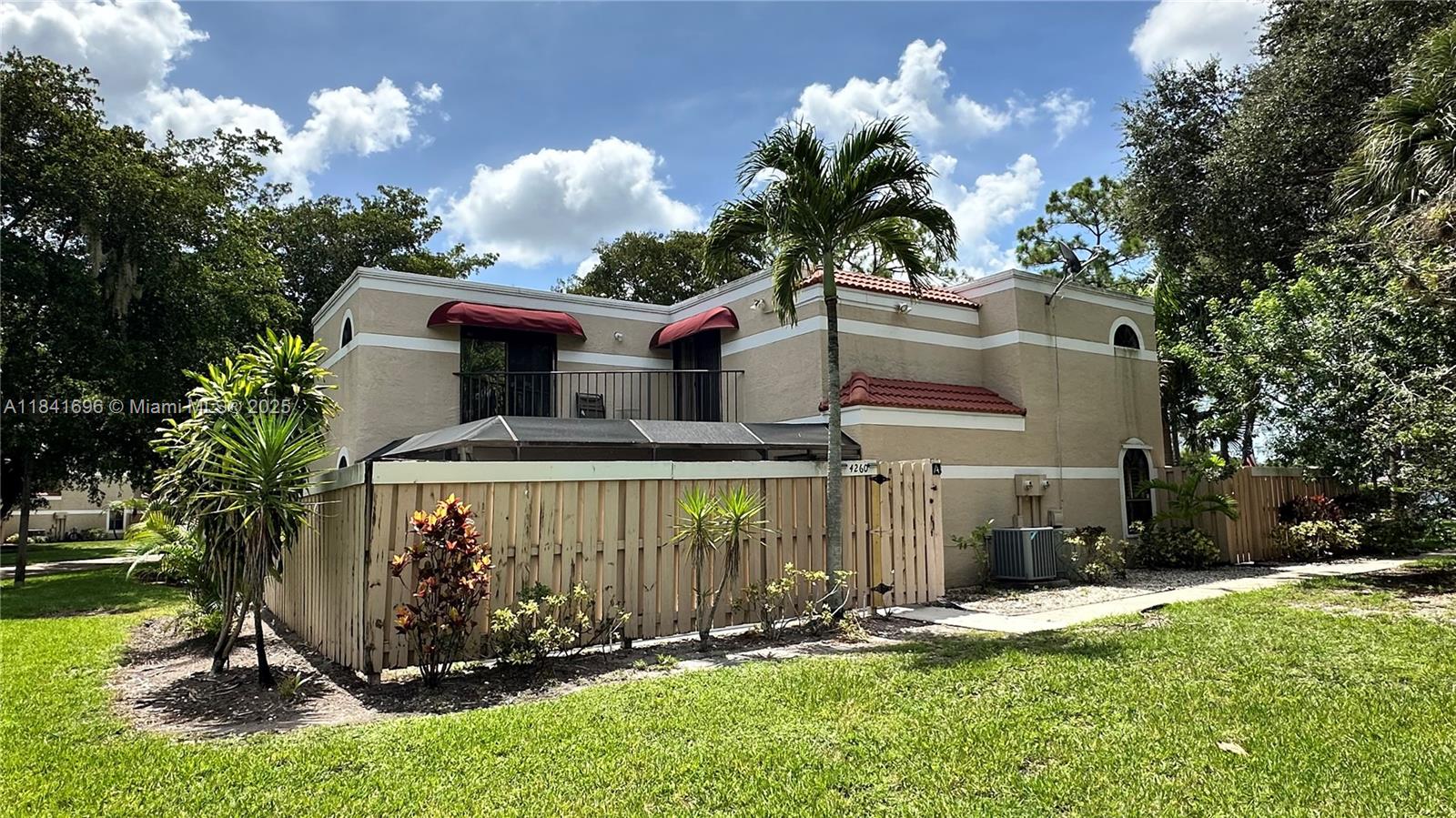 Fantastic 3 bed/3bath courtyard townhouse in all age & pet-friendly community only a few min from famous beaches and E Atlantic Ave. Brand new laminate floor just installed on 2nd floor, two suites upstairs, and one full bathroom downstairs. A spacious fenced courtyard and balcony. Washer and dryer inside unit. Community offers two pools, tennis, & walking paths. Close to beach, East Delray shopping and restaurants. Two assigned parking spots.