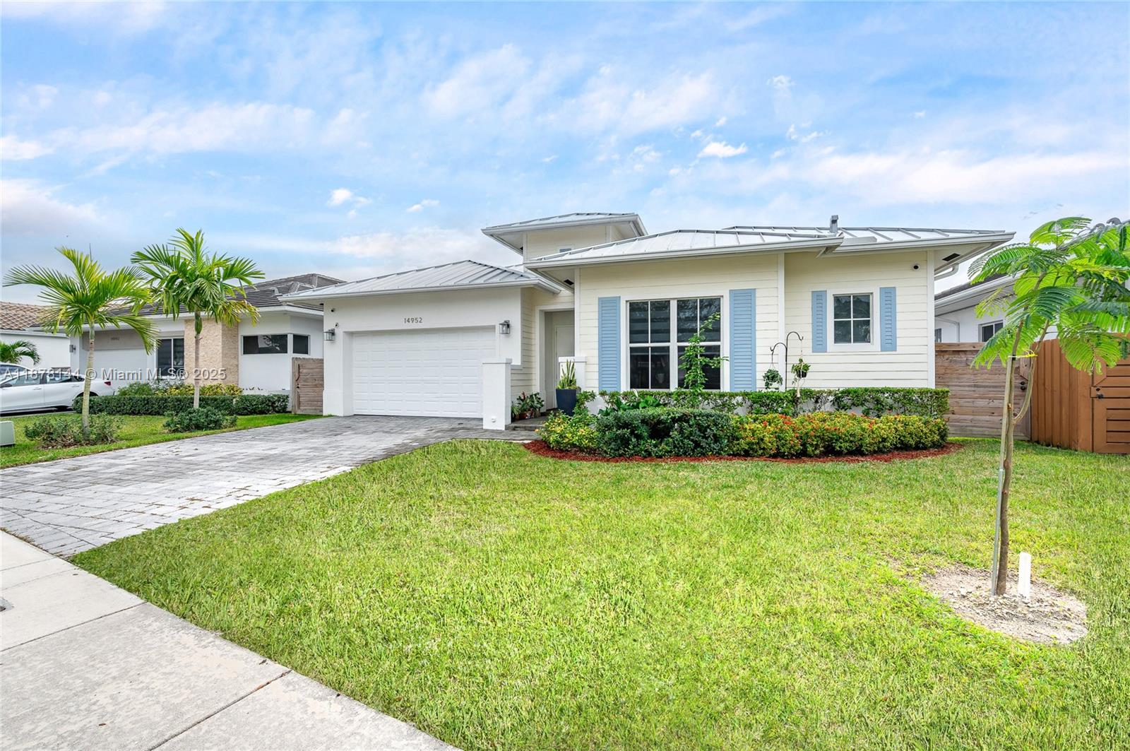 Welcome to Venetian Parc by Luxcom! This 2018 modern 4 bed, 3.5 bath home blends style, comfort, and community living. Natural light fills the open floor plan with sleek porcelain floors, impact windows, and spacious living areas. The 8,445 sq ft lot offers space for a pool, outdoor kitchen, or play area—perfect for gatherings or relaxing evenings. Resort-style amenities include a clubhouse, pool, gym, and family events. Just minutes from shopping, dining, and top-rated schools, including Venetian Parc Academy Magnet (K-8). With modern finishes and space to grow, this home is move-in ready and designed for lasting memories. This isn’t just a house—it’s where memories are made. Don’t miss the chance to call it yours!