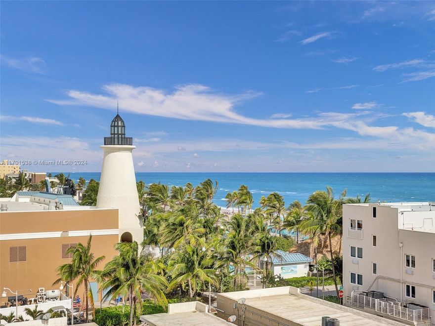 Enjoy breathtaking views of the ocean and Intracoastal from your private balcony. Just steps away from the famous Hollywood Boardwalk and beach, this spacious unit features stainless steel appliances, central vacuum, and ceramic flooring throughout. The large walk-in closet in the bedroom offers plenty of storage, and every room has access to the balcony. A Murphy bed is included for guests. Crystal Tower offers a range of amenities including a heated pool, gym, sauna, BBQ area, and laundry facilities on every floor. This unit is in a fantastic location! The new impact windows assessment has been fully paid off by the sellers.