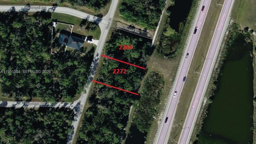 10,000 square foot lot available to build your dream home in Port Charlotte. No HOA.  New homes built in the area.  Adjacent lot also available for sale.