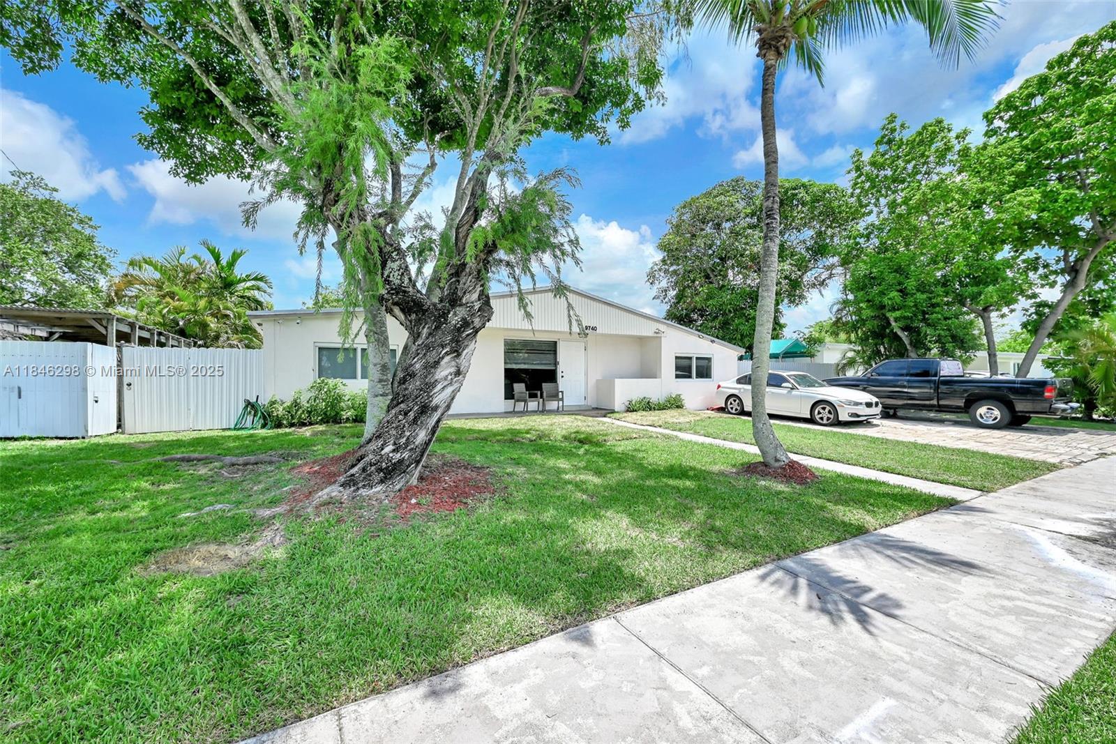 Don’t miss this fantastic opportunity to own a beautifully maintained single-family home in the heart of Cutler Bay! This 4-bedroom, 2-bathroom gem features a spacious eat-in kitchen, a cozy family and laundry room combo, and plenty of room for entertaining. Step outside to your private backyard oasis with a huge 40x20 pool, a covered porch, and mature mango and avocado trees—perfect for relaxing or hosting gatherings. This home offers the ideal blend of comfort, space, and South Florida charm. Schedule your showing today!