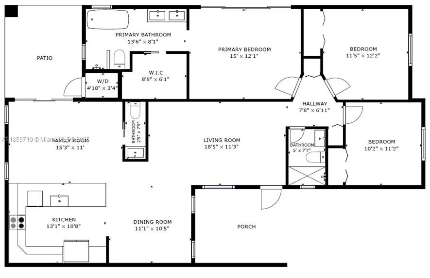 Miami, Florida 33186, United States, 3 Bedrooms Bedrooms, ,3 BathroomsBathrooms,Residential,Pending,193016