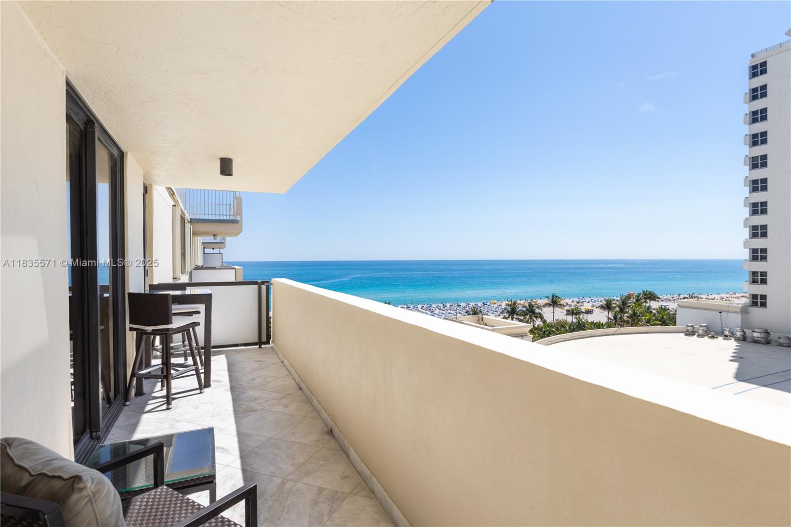 Realtors — this is a rare opportunity! There hasn’t been a 3-bedroom listed or closed in this building in a long time… and this is the only one on the market right now! Motivated sellers, priced to move.
This spacious penthouse unit offers stunning ocean views by day and vibrant city views by night. Featuring an updated kitchen, new refrigerator, in-unit washer/dryer, and covered parking.
Residents enjoy attended lobby service and exclusive beach access, including two chairs and one umbrella set up daily. Strong rental potential — easily rents for $5,000+ per month. The building offers resort-style amenities including a pool, full gym, and unbeatable walkability to top shops and restaurants.
Don’t miss your chance to own a true 3-bedroom penthouse in prime Miami Beach!