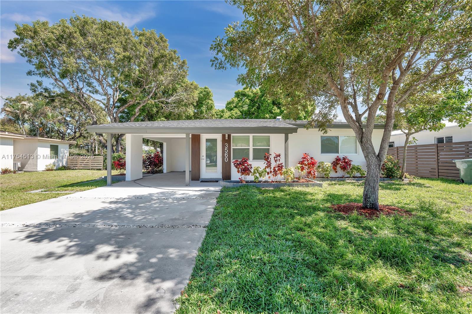Property for Sale at 3560 Ne 13th Ave, Oakland Park, Miami-Dade County, Florida - Bedrooms: 3 
Bathrooms: 2  - $674,500