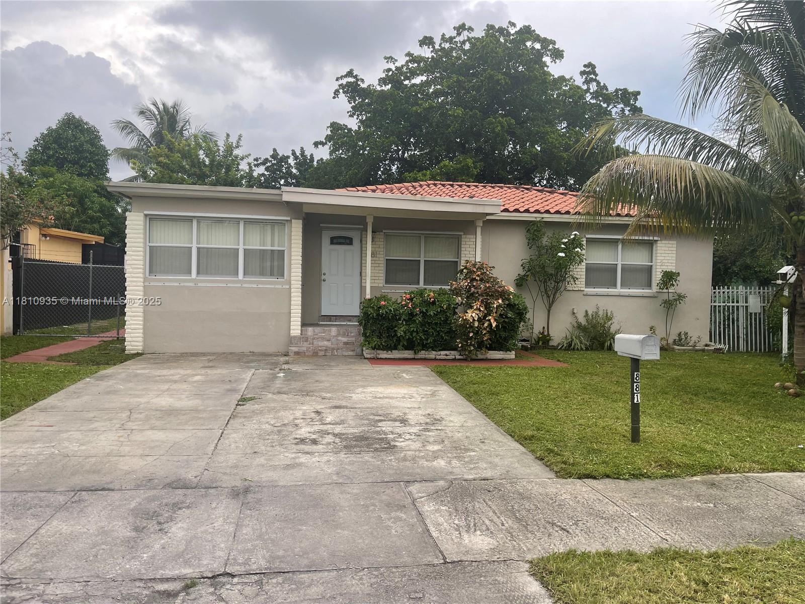 Rental Property at 881 Ne 156 Terrace, North Miami Beach, Miami-Dade County, Florida - Bedrooms: 3 
Bathrooms: 1  - $2,700 MO.