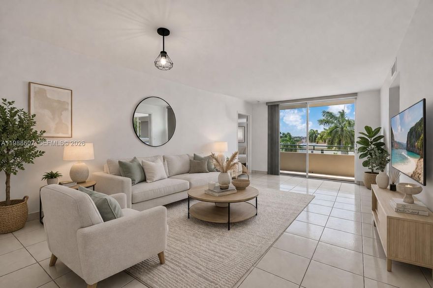 Welcome to Flamingo Courts in the heart of Fontainebleau! This well-maintained 2-bedroom, 2-bathroom condo offers a functional split floor plan, ideal for privacy and comfortable everyday living. The spacious layout features a bright living area, tile flooring throughout, and generous room sizes.

Enjoy the convenience of two assigned parking spaces—an exceptional value in this area—along with hurricane shutters for added peace of mind. The community offers a pool and low HOA, making this an attractive option for both end users and investors.

Located in the heart of Fontainebleau, you are just minutes from major highways including the Palmetto (SR 826) and Dolphin Expressway (836), with easy access to Miami International Airport, Downtown Miami, and Doral. Nearby shopping, dining, and everyday conveniences make this a highly desirable and central location.

A fantastic opportunity to own in a well-connected Miami neighborhood.