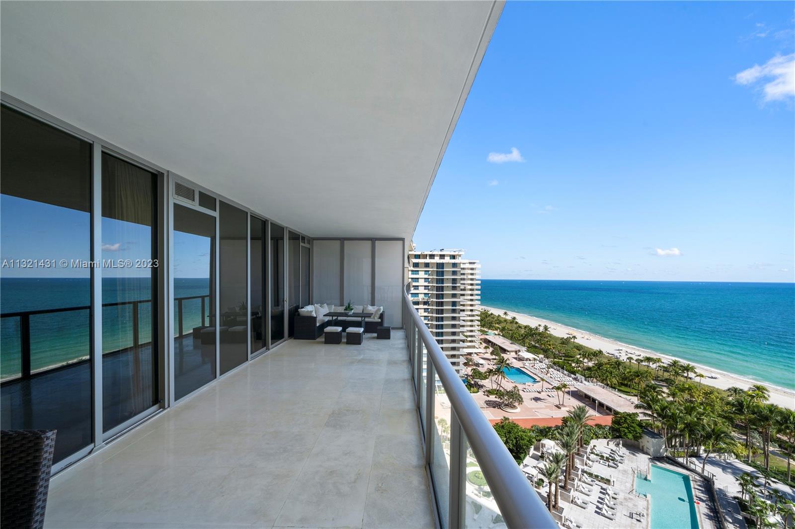 Direct ocean view turn key residence featuring 2 bedrooms, 2 & 1/2 bathrooms ,high end finishes /appliances. Enjoy the St. Regis Bal Harbour luxury lifestyle and all its exclusive amenities: First Class Concierge & Butler Service,Kids Club,State of the Art Remede Spa and Fitness Center, Pool & Beach service, upscale restaurant, St. Regis Bar and much more. Tastefully designed unit ready to move in! Across from world renowned Bal Harbour Shops.
See Broker's remarks.
