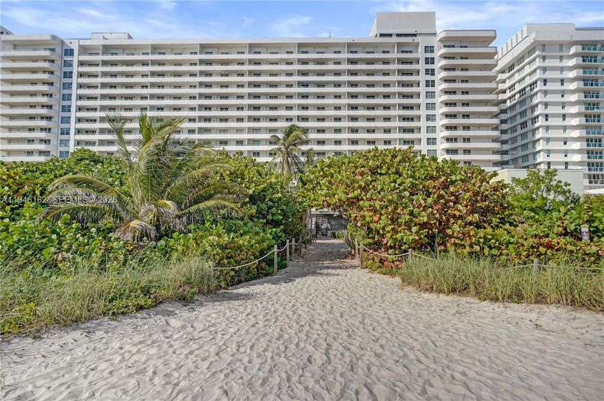 Welcome to this spacious and well-maintained 2-bedroom, 2-bathroom condo located in a prime location, just minutes away from shopping, dining and public transit. Private balcony with stunning ocean views, ideal for morning coffee or sunrises, fully equipped kitchen with stainless-steal appliances, wood cabinetry and granite countertops. One dedicated and assigned parking space in a secure, underground garage, washer and dryer outside, steps away from unit. The condo offers 24/7 security, valet parking, secure entry with key fob access and a fully equipped fitness center.