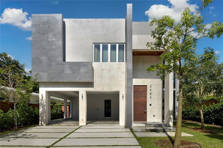 NESTLED IN THE PRESTIGIOUS ENCLAVE OF COCONUT GROVE, THIS REMARKABLE RESIDENCE OFFERS AN UNPARALLELED FUSION OF ELEGANCE AND MODERN LUXURY LIVING. THIS 5-BEDROOM, 6.5-BATHROOM MASTERPIECE HAS A METICULOUSLY DESIGNED KITCHEN, FEATURING SUBZERO AND WOLF APPLIANCES THAT EFFORTLESSLY CATER TO CULINARY ENTHUSIASTS. THE OUTDOOR KITCHEN PROVIDES A SEAMLESS TRANSITION BETWEEN INDOOR AND OUTDOOR ENTERTAINMENT SPACES. EXPERIENCE CONVENIENCE WITH IT'S SAVANT HOME AUTOMATION SYSTEM, WHICH CONTROLS MOST ASPECTS OF THE HOME ENVIRONMENT. EACH BEDROOM ACCOMPANIED BY ITS OWN ENSUITE BATHROOM AND WALK-IN CLOSET, EXUDING COMFORT AND PRIVACY FOR EVERY RESIDENT. INCORPORATING THE FINEST MATERIALS AND CRAFTSMANSHIP, THIS GEM OFFERS AN EXTRAORDINARY LIFESTYLE WHERE REFINED OPULENCE MEETS MODERN CONVENIENCE