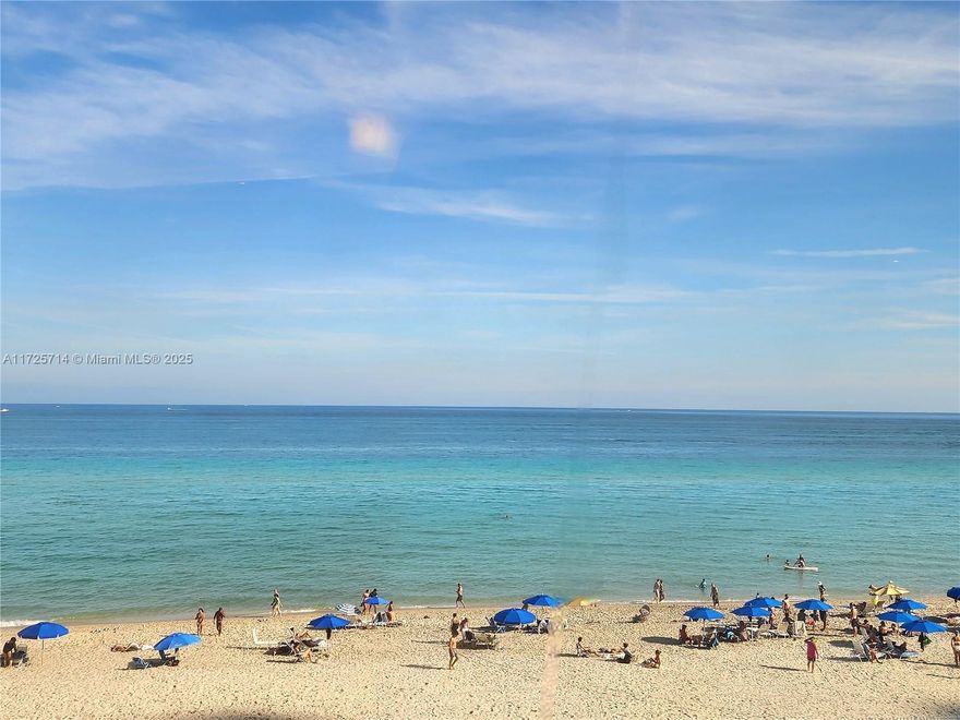 RARELY AVAILABLE OCEANFRONT ~ DIRECT OCEAN VIEW, WITH NEW HURRICANE WINDOWS, SLIDING GLASS DOORS, NEW BALCONY W GLASS RAILING IS A ONE OF A KIND 1 BEDROOM, 2ND BEDROOM/DEN W 1.5 BATHS WITH MODERN DECOR.  Great Opportunity to Own a 5 Star Oceanfront Investment, Current tenant is thru Sept 2025, $2850/mo.  Maintenance Includes Everything Except Electric!  Current Assessment Will be Continued By The Buyer at $365/mo. Maintenance Which Includes Partial Reserves $837.73/mo