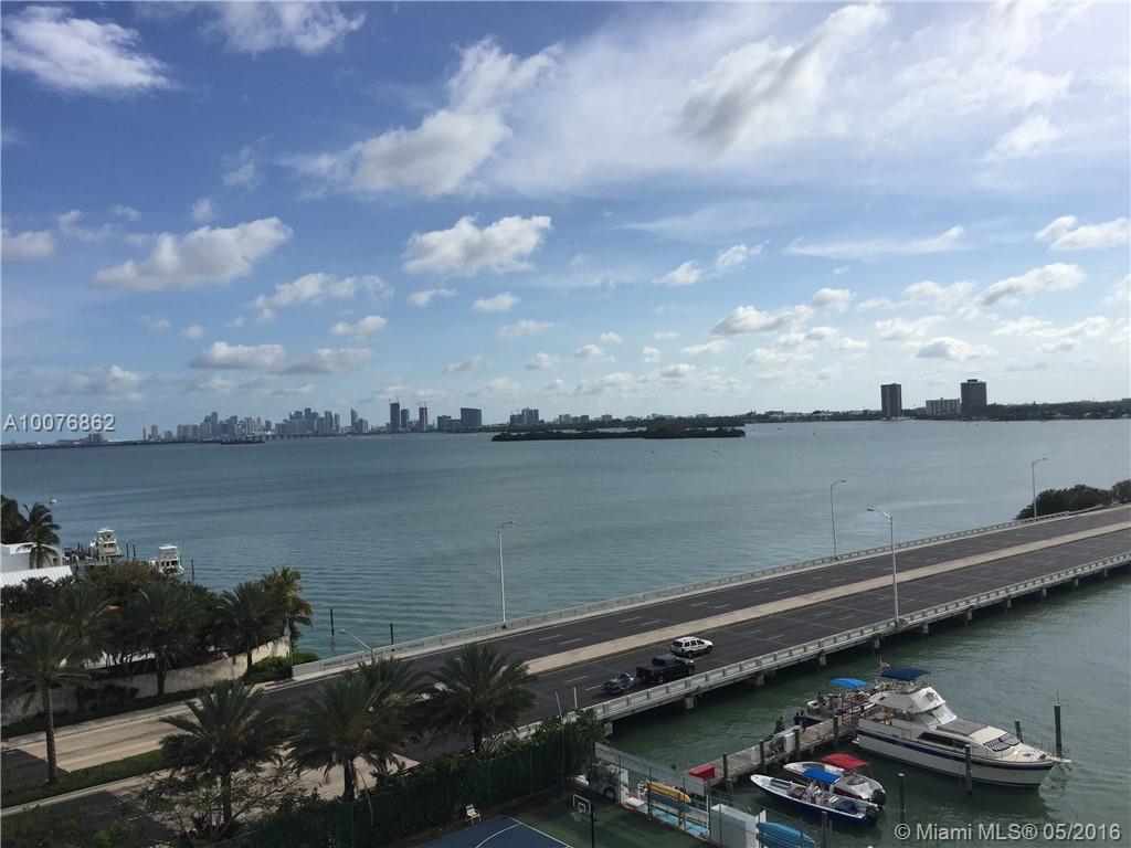 Living on an Island at this affordable price! Spectacular Bay and Downtown views from your balcony.. Tastefully remodeled STUDIO! Updated bathroom, kitchen, flooring ! Amenities: pool, docks available and tennis Courts! For Investors: Tenant occupied with a lease $1,150.00 until May/2017