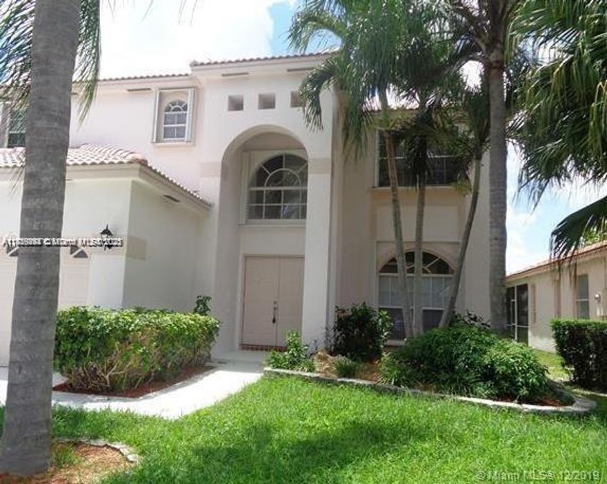 AMAZING SINGLE FAMILY HOME, SWIMMING POOL AND JACUZZI, 4 BEDROOM 2.5 BATHROOMS, 2 CAR GARAGE,
PRIVATE SWIMMING POOL, PLUS COMMUNITY POOL, TILE THROUGHOUT, TWO STORY HOME, NEWER STAINLESS
STEEL APPLIANCES, FENCED BACKYARD WITH CANAL VIEW. $200 REFUNDABLE WATER SD REQUIRED, 650
CREDIT SCORE REQUIRED BY ASSOC.