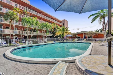 A home in Hallandale Beach