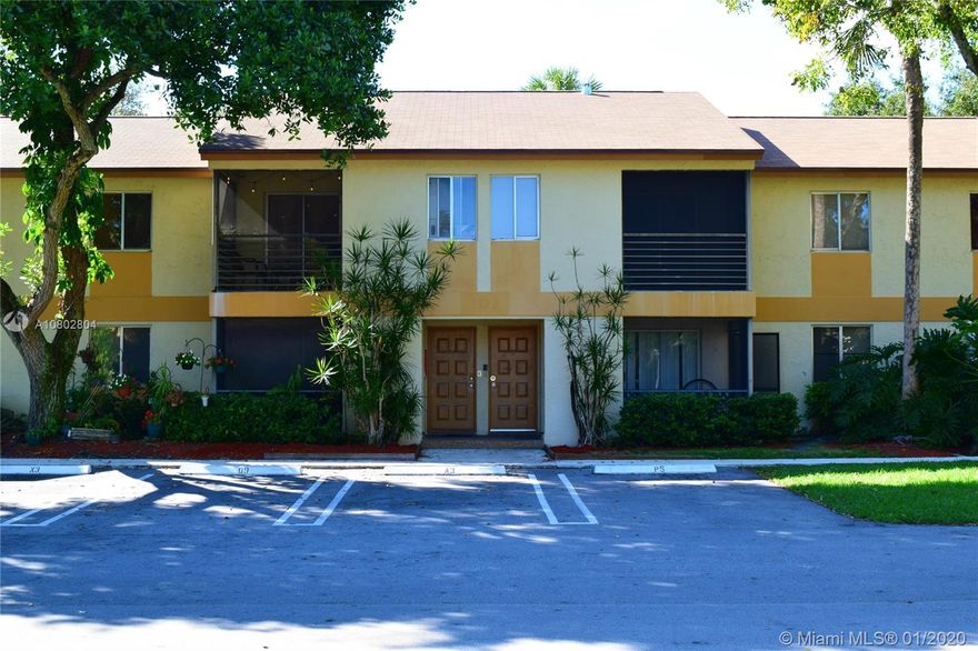 Beautiful condo 2 bedroom ++ office AND den!  Updated kitchen with white appliances, living/diningroom combination,  neutral paint colors in main living area, washer/dryer inside unit, bay window in kitchen, quaint office, den or sitting area in addition to the 2 bedrooms. Masterbedroom with spacious closet, updated bathroom. Screened patio, pets ok, all ages. Community offers, pool, clubhouse, exercise room, tennis courts, basketball courts, handball court, and picnic area. Conveniently located near major routes of transportation and bus line. Investor friendly Ok to rent right away.